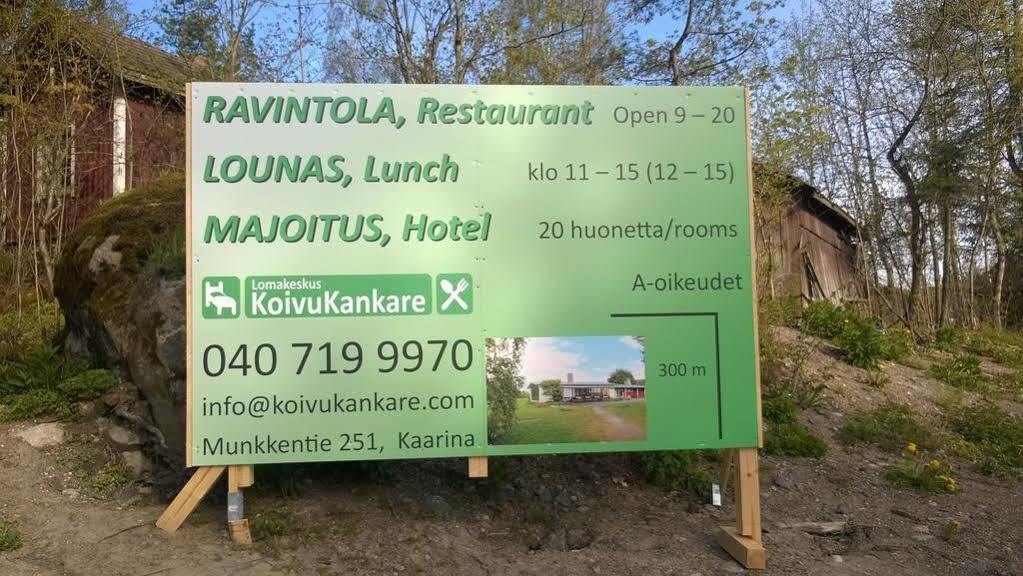 Lomakeskus Koivukankare Kaarina Bagian luar foto